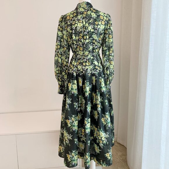 Alemais Nina Shirtdress in Black - Picture 9 of 13